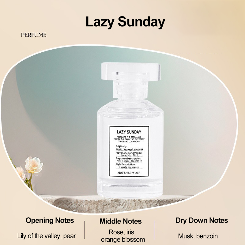 Lazy Sunday | Mini Perfume Sample - Soft Clean Musk