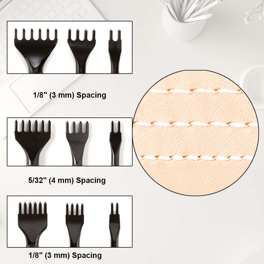 Precision Leather Stitching Punch