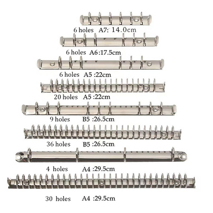 Refillable Notebook Binder Rings