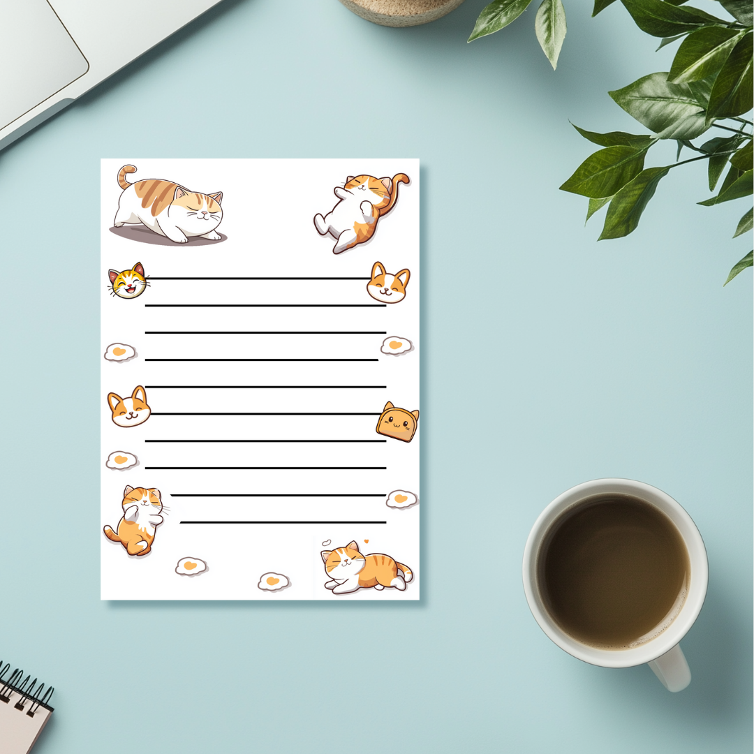 Yellow Cat Edition Notepads