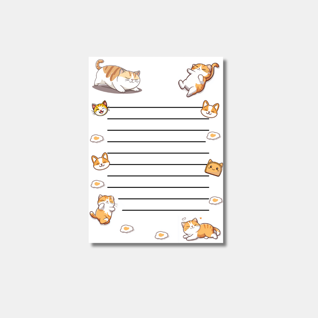 Yellow Cat Edition Notepads