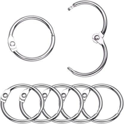 Loose Leaf Binder Rings-40pack