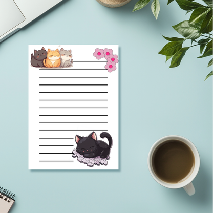 Catly Lines Memo Pads