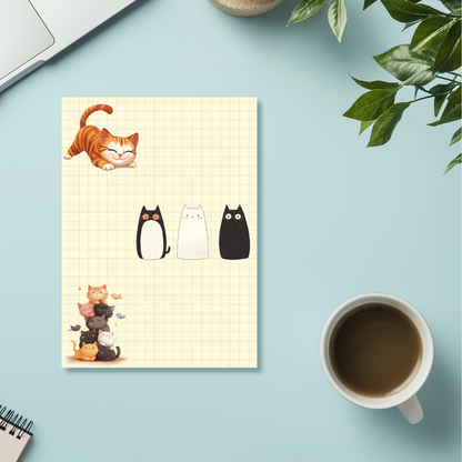 Purrfectly Cute Cat Memo Pad