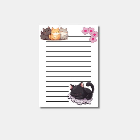 Catly Lines Memo Pads