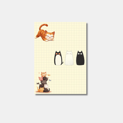 Purrfectly Cute Cat Memo Pad